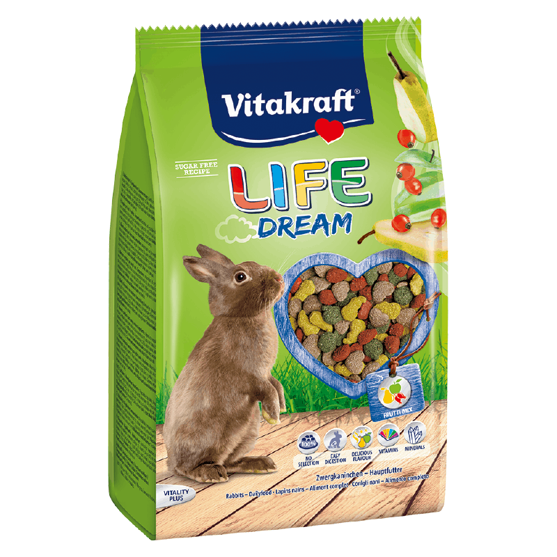 Vitakraft Life Dream Rabbit Food 1.8kg