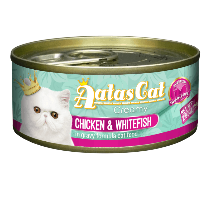 Aatas Cat Creamy Chicken \u0026 Whitefish in 