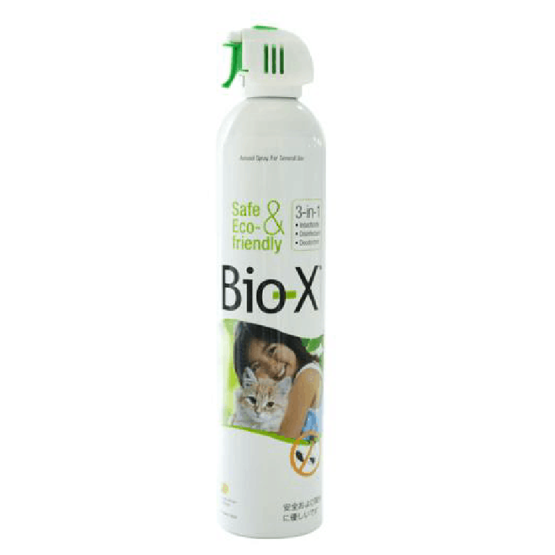 Bio-X 3-in-1 Aerosol Spray Mist 600ml - papapetshop.com