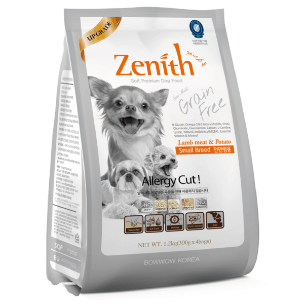Bow Wow Zenith Soft Kibble Small Breed Dry Dog Food 1.2kg
