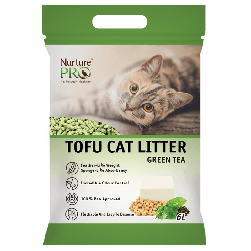 Nurture Pro Tofu Cat Litter (Green Tea) 6L
