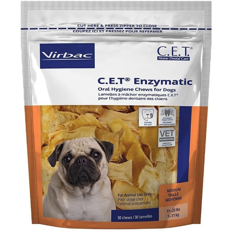 Virbac C.E.T. Enzymatic Oral Hygiene Kit with Poultry Flavoured Toothpaste for Dogs and Cats