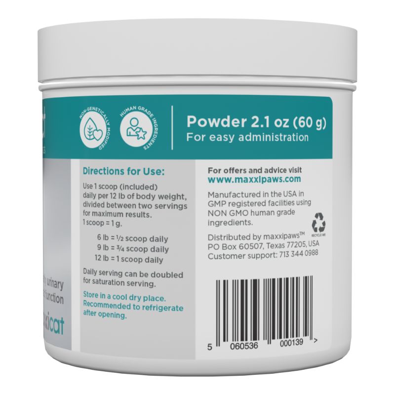 maxxiUtract for cats directions for use
